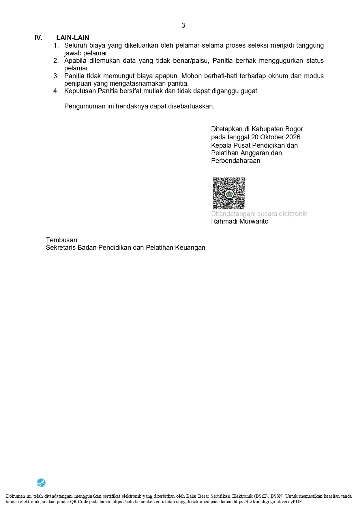 Pengumuman Halaman 3