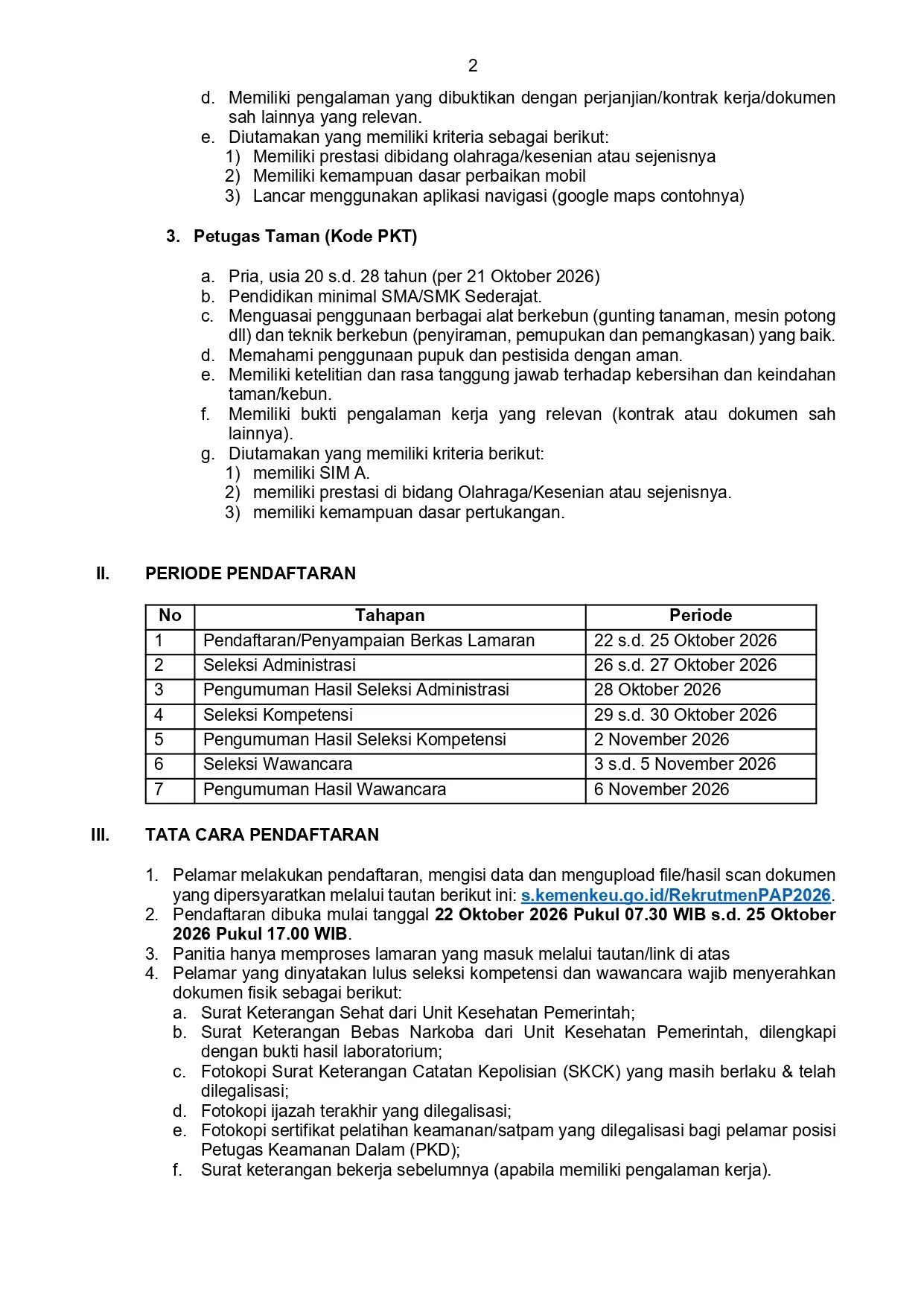 Pengumuman Halaman 2