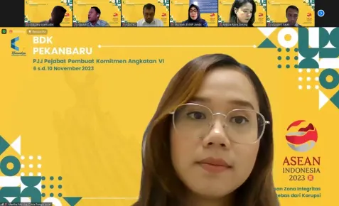 Pelatihan Jarak Jauh Pejabat Pembuat Komitmen Angkatan VI