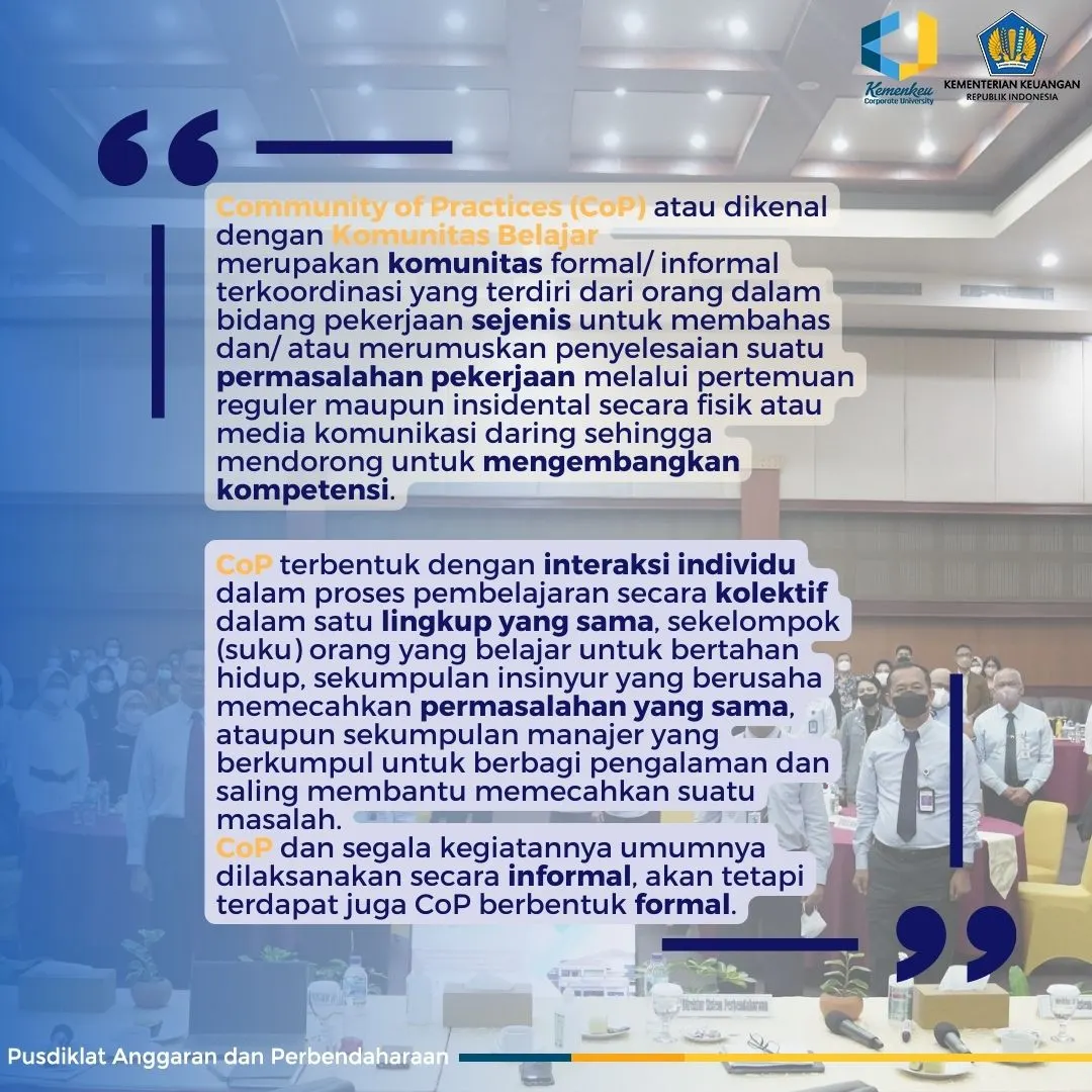 Mengenal Community of Practices (CoP)