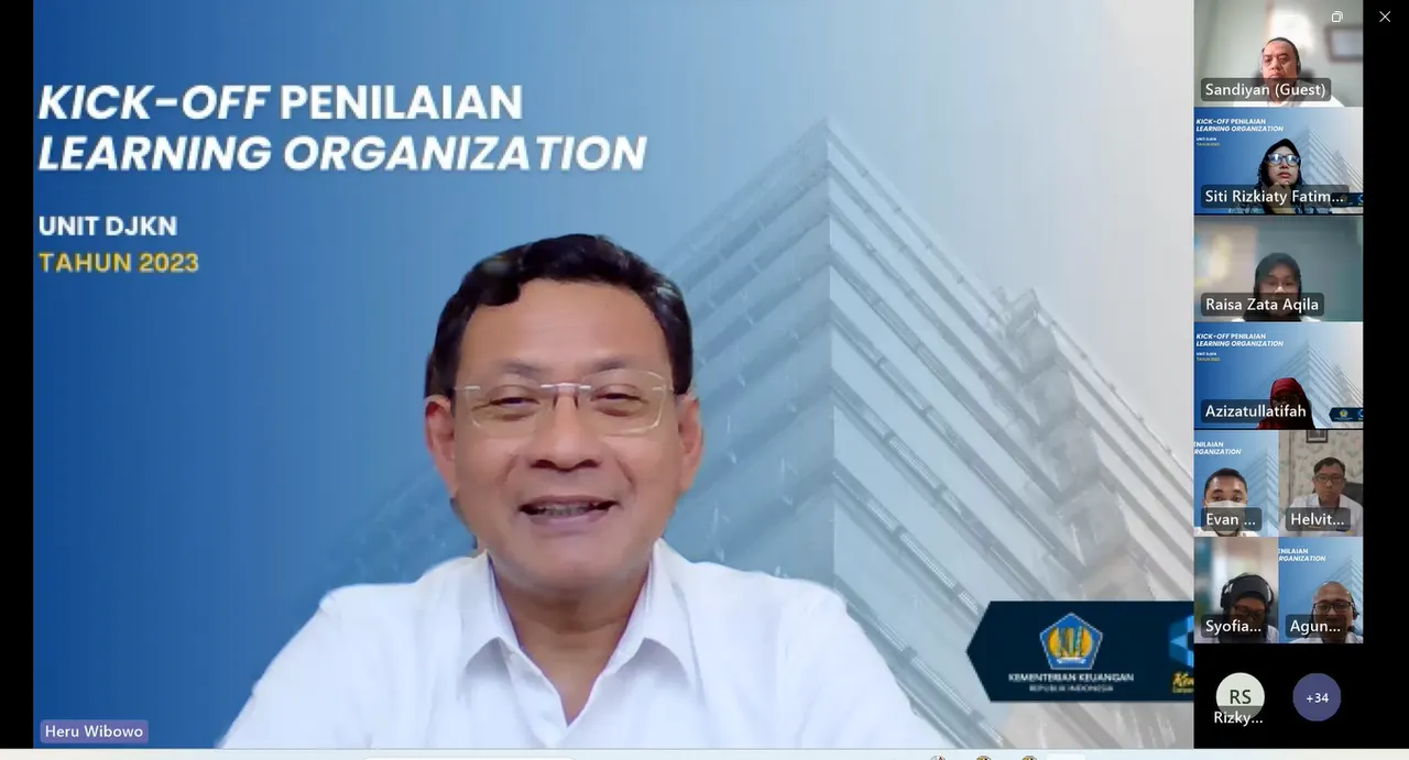 Pusdiklat KNPK Menyelenggarakan Kick Off Penilaian Tingkat Implementasi LO 2023 untuk unit DJKN