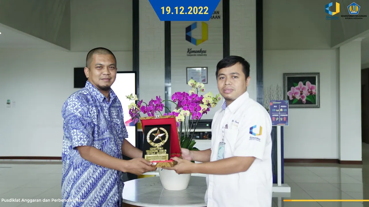 Kunjungan tim Pengembang Teknologi Pembelajaran Humas Kemensetneg RI