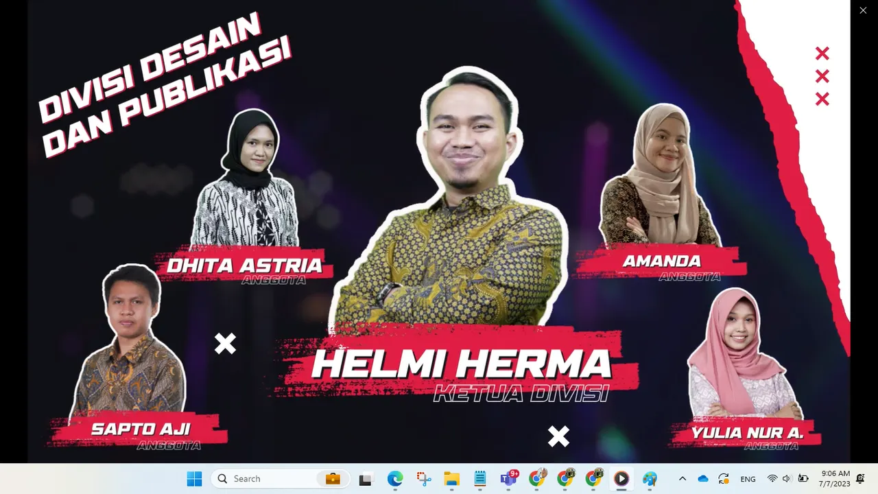 Pusdiklat KNPK melakukan Launching Tim Change Agent Pusdiklat KNPK Tahun 2023 dan Sosialisasi Program Kerja Tim Change Agent Tahun 2023