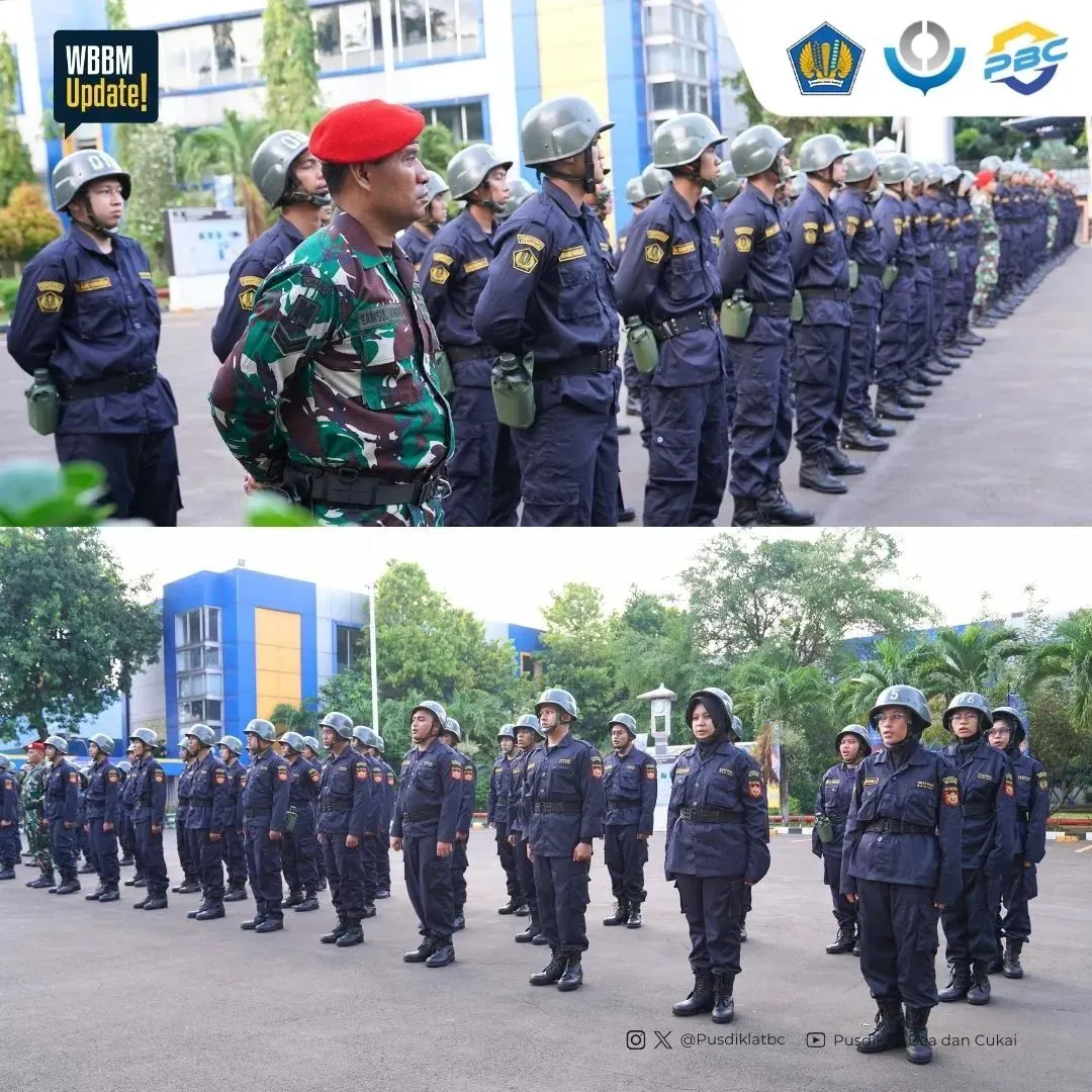 PEMBUKAAN PELATIHAN TEKNIS KESAMAPTAAN UNTUK PEGAWAI DJBC ANGKATAN I