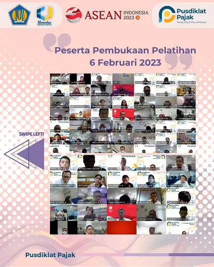 Pembukaan Pelatihan 5 PJJ Perpajakan Di Minggu Kedua Bulan Februari 2023