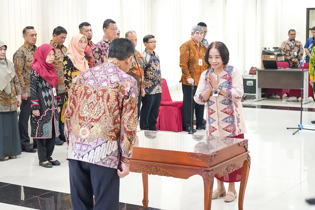 Kepala BPPK Lantik Jajaran Politeknik Keuangan Negara STAN dan Pranata Komputer di Lingkungan BPPK