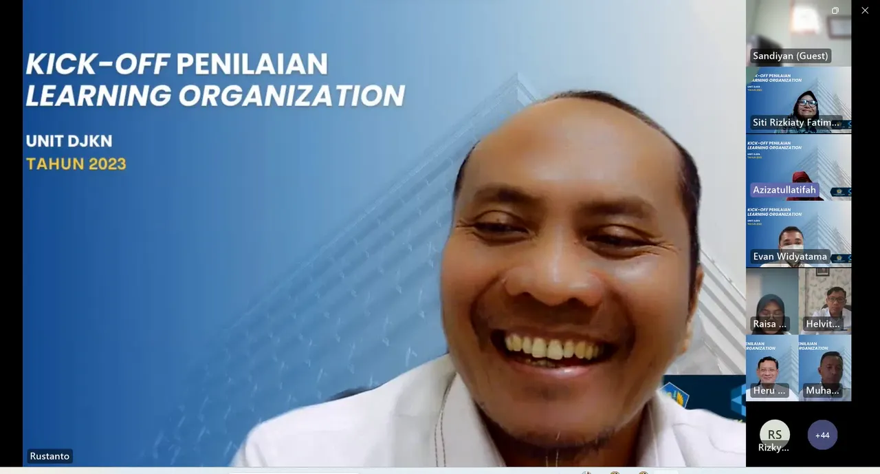 Pusdiklat KNPK Menyelenggarakan Kick Off Penilaian Tingkat Implementasi LO 2023 untuk unit DJKN