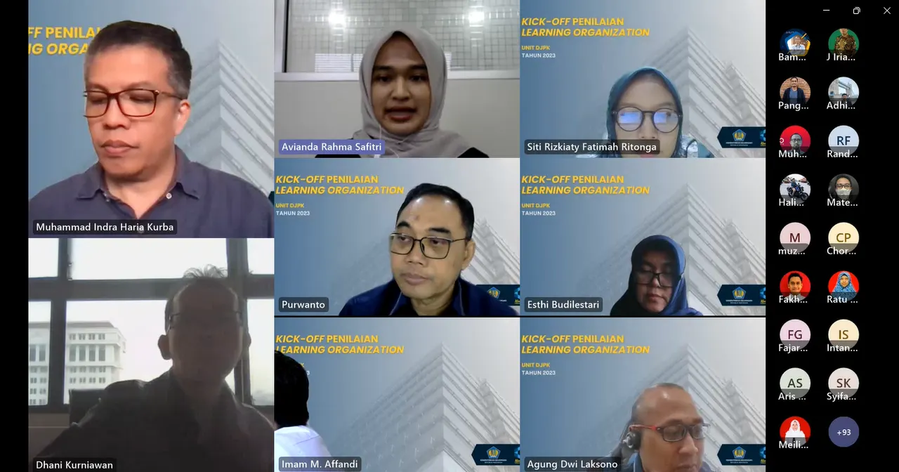 Pusdiklat KNPK Menyelenggarakan Kick Off Penilaian Tingkat Implementasi LO 2023 untuk unit DJPK
