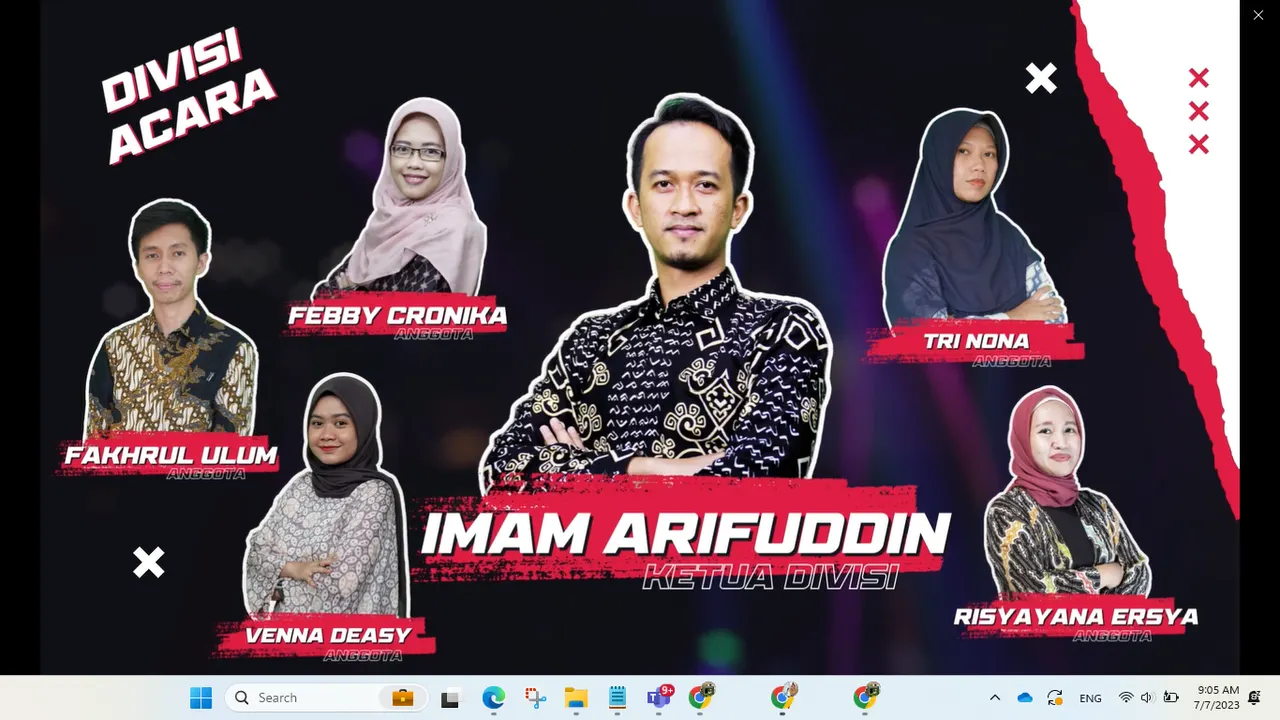 Pusdiklat KNPK melakukan Launching Tim Change Agent Pusdiklat KNPK Tahun 2023 dan Sosialisasi Program Kerja Tim Change Agent Tahun 2023