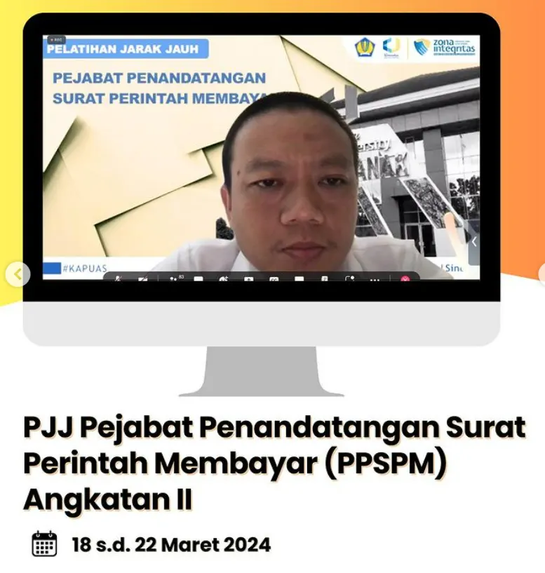 PJJ PPSPM Angkatan II dan PJJ Bendahara Pengeluaran/Bendahara Pengeluaran Pembantu Angkatan II