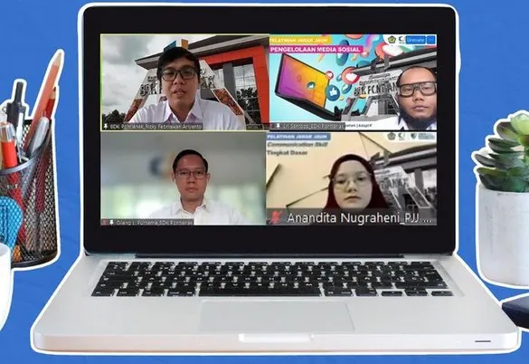Pembukaan PJJ Pengelolaan Media Sosial dan PJJ Communication Skills Tingkat Dasar