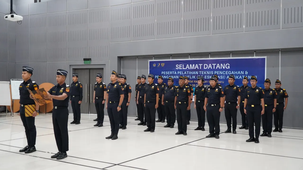 Pembukaan Pelatihan Teknis Pencegahan dan Penanganan Konflik (De-Eskalasi) Angkatan VI