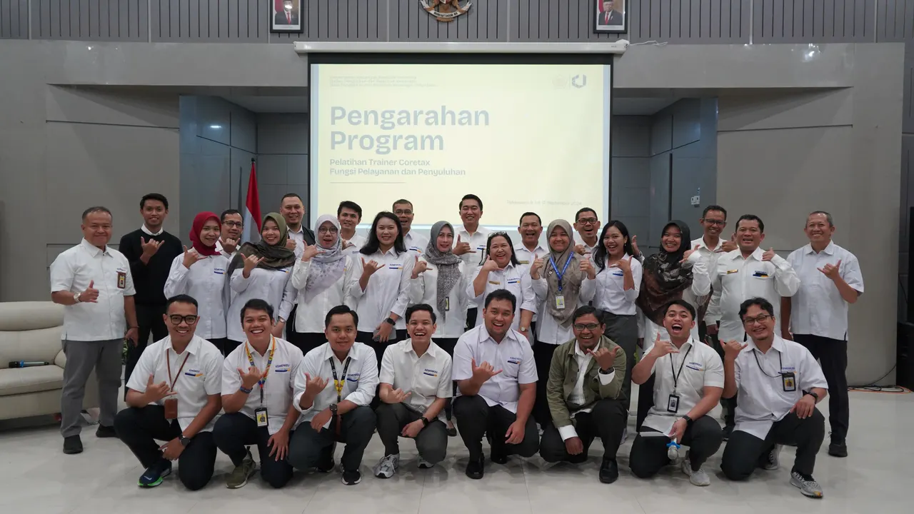 Pembukaan Pelatihan Aplikasi Coretax Fungsi Pelayanan dan Penyuluhan untuk angkatan I