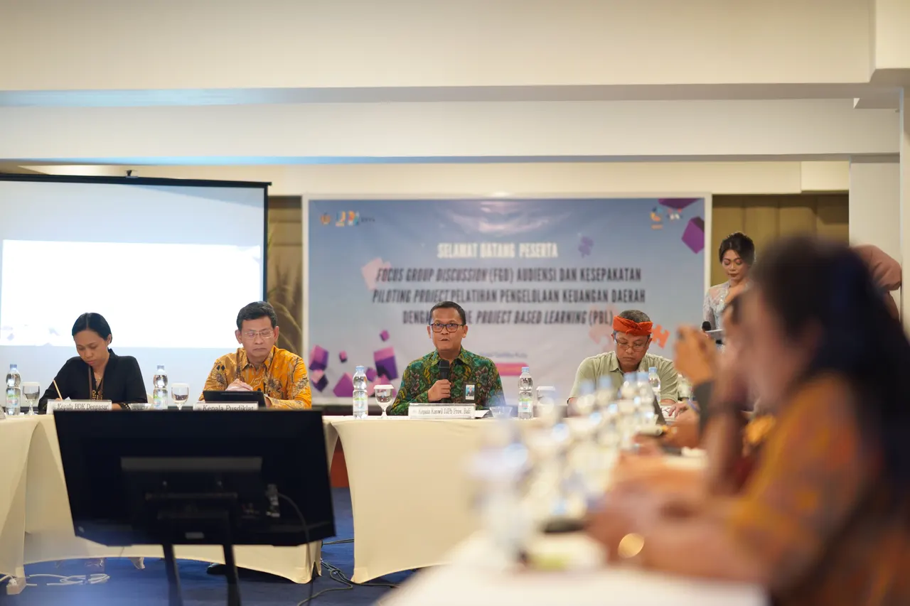 Pusdiklat KNPK Menyelenggarakan FGD Audiensi dan Kesepakatan Piloting Project Pelatihan Pengelolaan Keuangan Daerah dengan Metode PBL