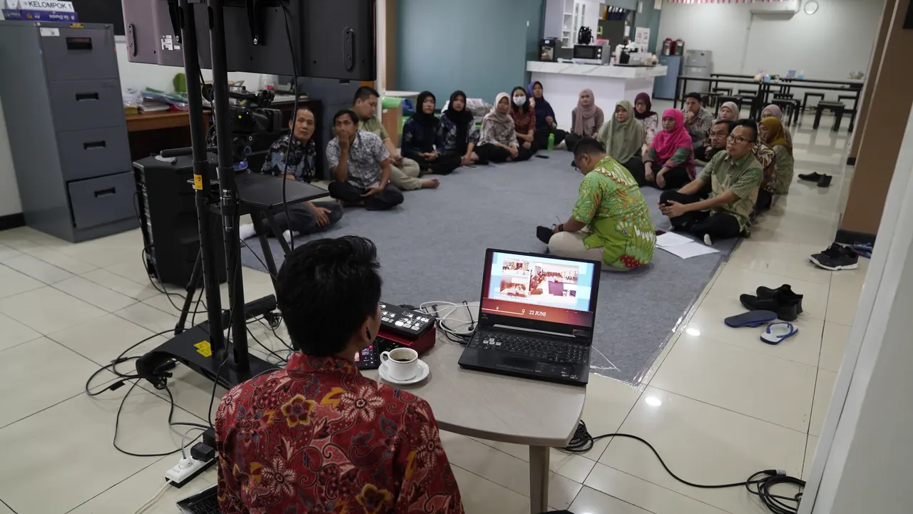 Pusdiklat KNPK melaksanakan kegiatan Doa Syukur dan Refleksi Akhir Tahun 2023