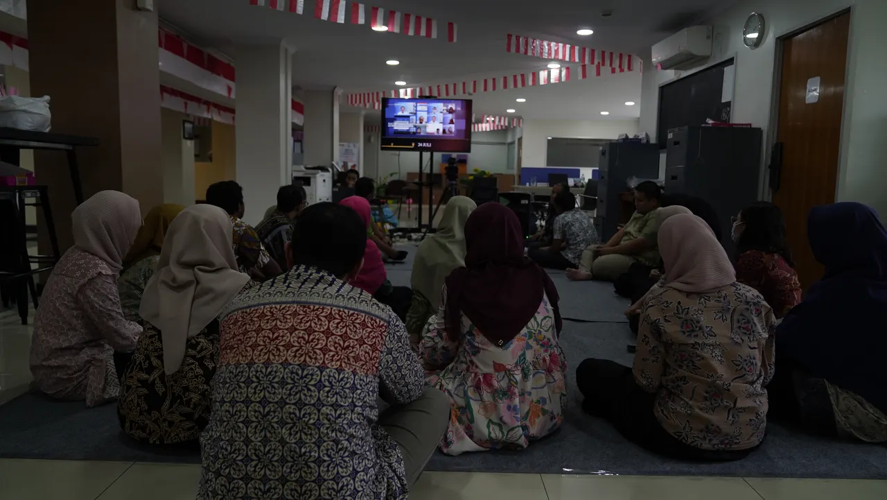 Pusdiklat KNPK melaksanakan kegiatan Doa Syukur dan Refleksi Akhir Tahun 2023