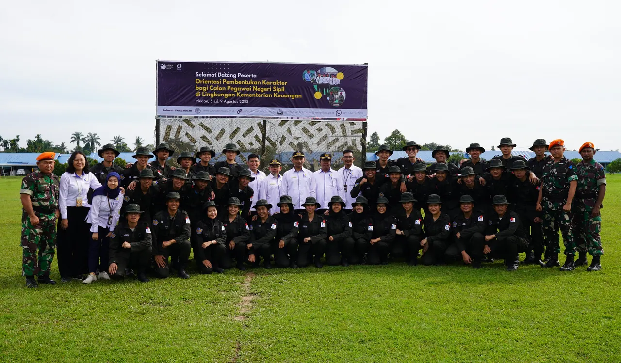 Pembukaan Orientasi Pembentukan Karakter Calon Pegawai Negeri Sipil di Lingkungan Kementerian Keuangan