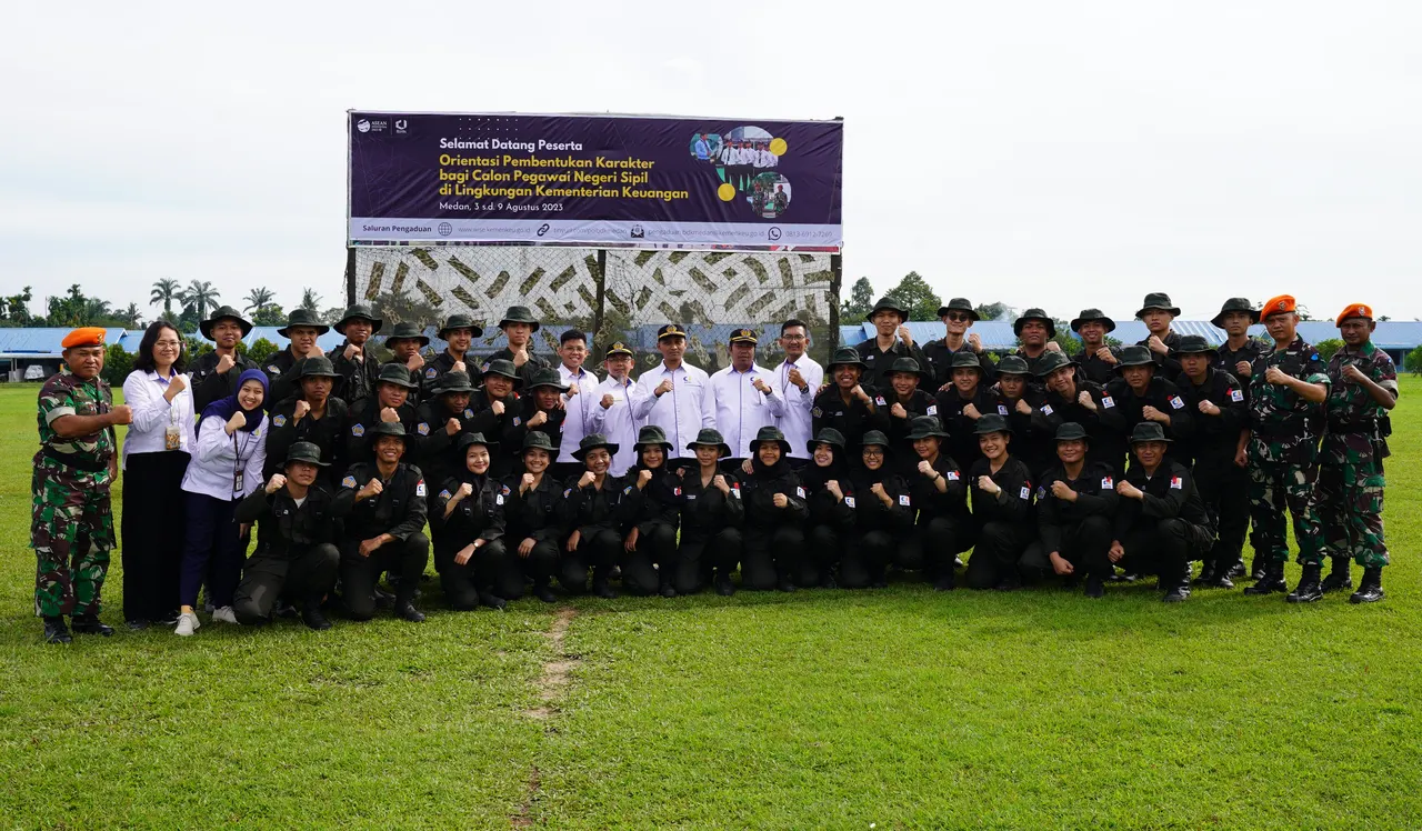 Pembukaan Orientasi Pembentukan Karakter Calon Pegawai Negeri Sipil di Lingkungan Kementerian Keuangan