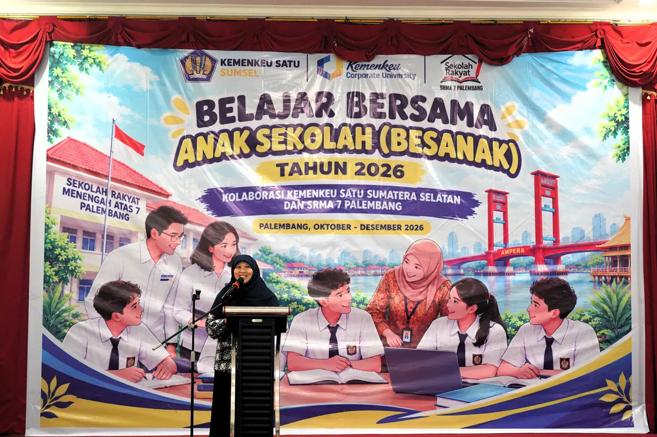 Sambutan dari Kepala SRMA 7 Palembang
