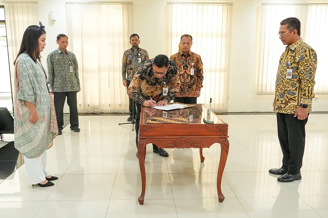 Kepala BPPK Lantik 9 Pejabat Fungsional di Lingkungan BPPK