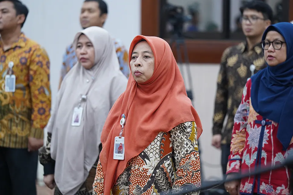 Pelantikan 11 Pejabat Struktural dan 9 Pejabat Fungsional di Lingkungan BPPK