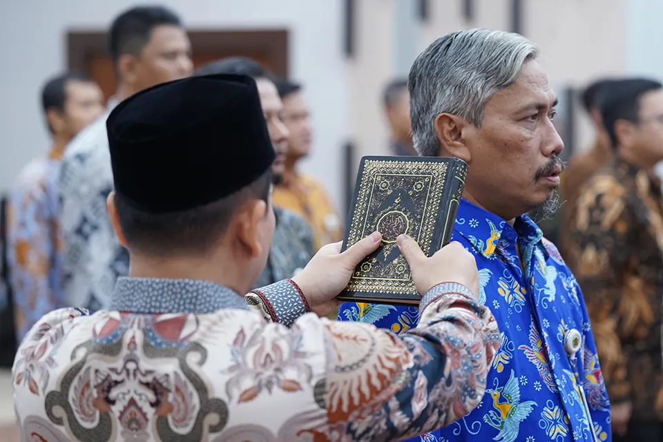 Pelantikan 11 Pejabat Struktural dan 9 Pejabat Fungsional di Lingkungan BPPK
