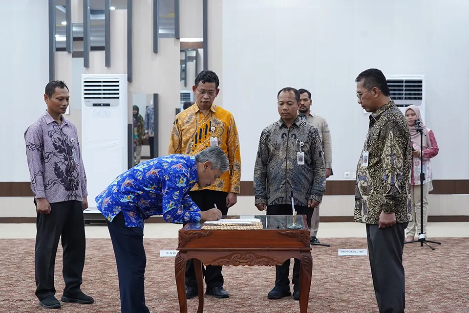 Pelantikan 11 Pejabat Struktural dan 9 Pejabat Fungsional di Lingkungan BPPK
