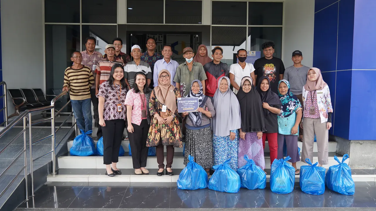 Bakti Sosial dalam Rangka Memperingati HUT Ke-48 BPPK: Sembako untuk Warga Sekitar