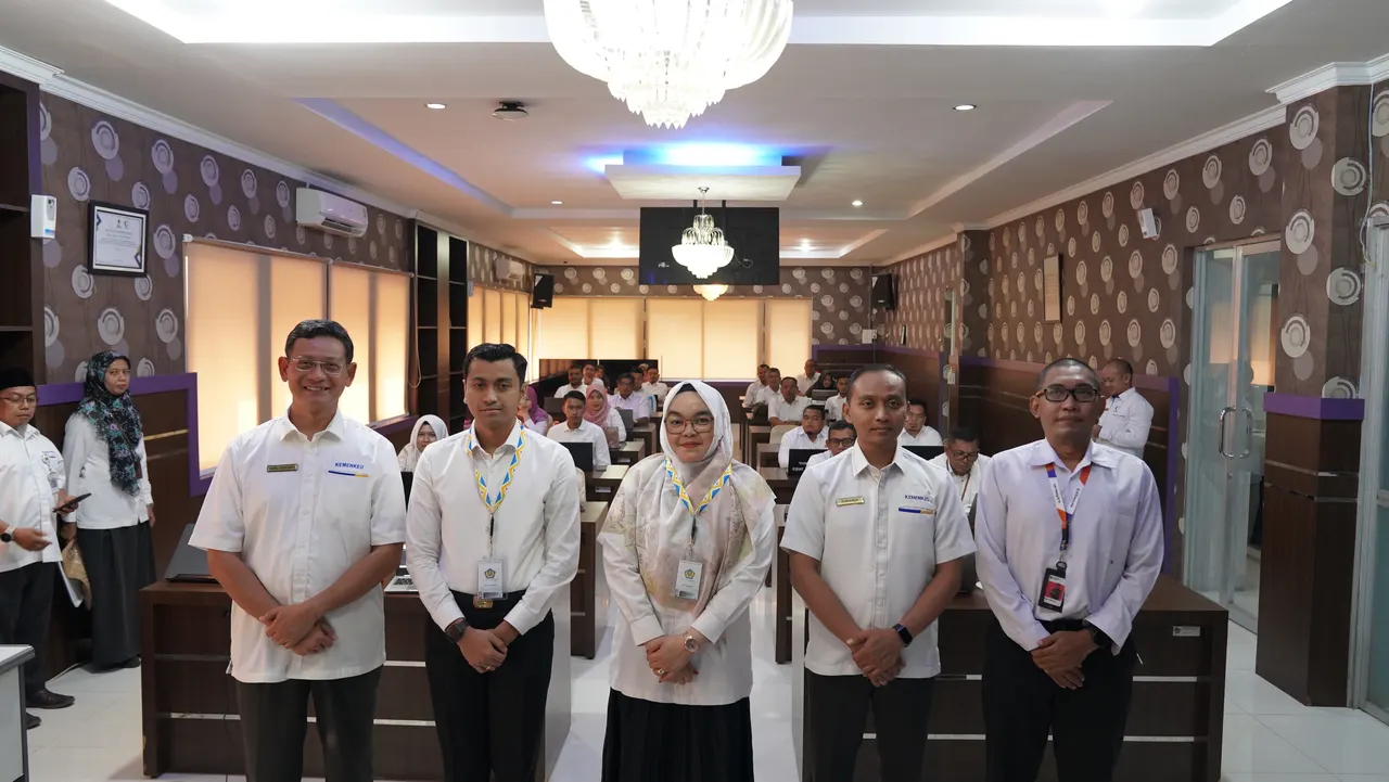 Kepala Pusdiklat KNPK Membuka Pelatihan Pengelolaan Pajak Daerah dan Retribusi Daerah (Blended Learning) Tahun 2023 di Medan