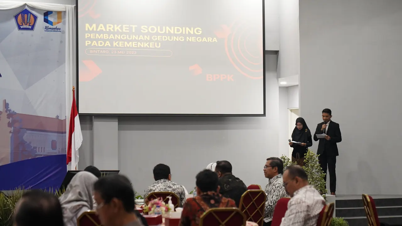 BPPK Selenggarakan Market Sounding Pembangunan Gedung Negara Pada Kementerian Keuangan