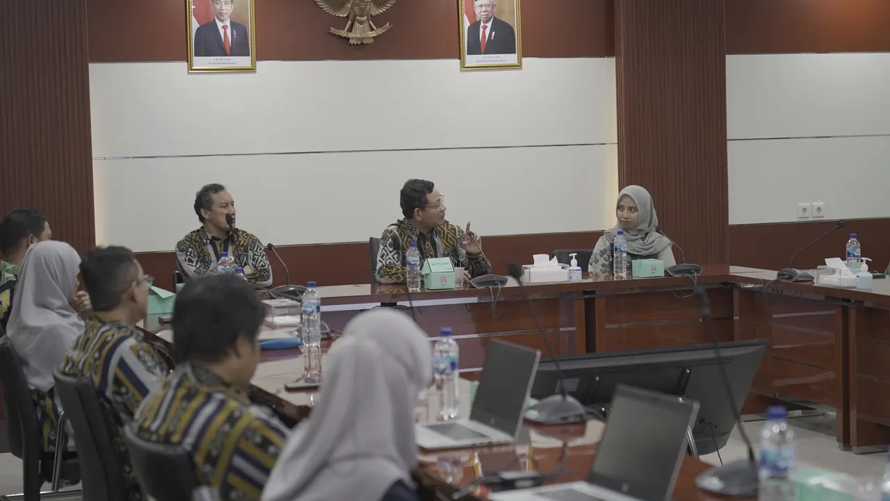 Pusdiklat KNPK kedatangan Tim Penilai Nasional ZI-WBBM Kemen PAN RB Republik Indonesia dalam rangka evaluasi lapangan penilaian ZI-WBBM di Lingkungan Pusdiklat KNPK