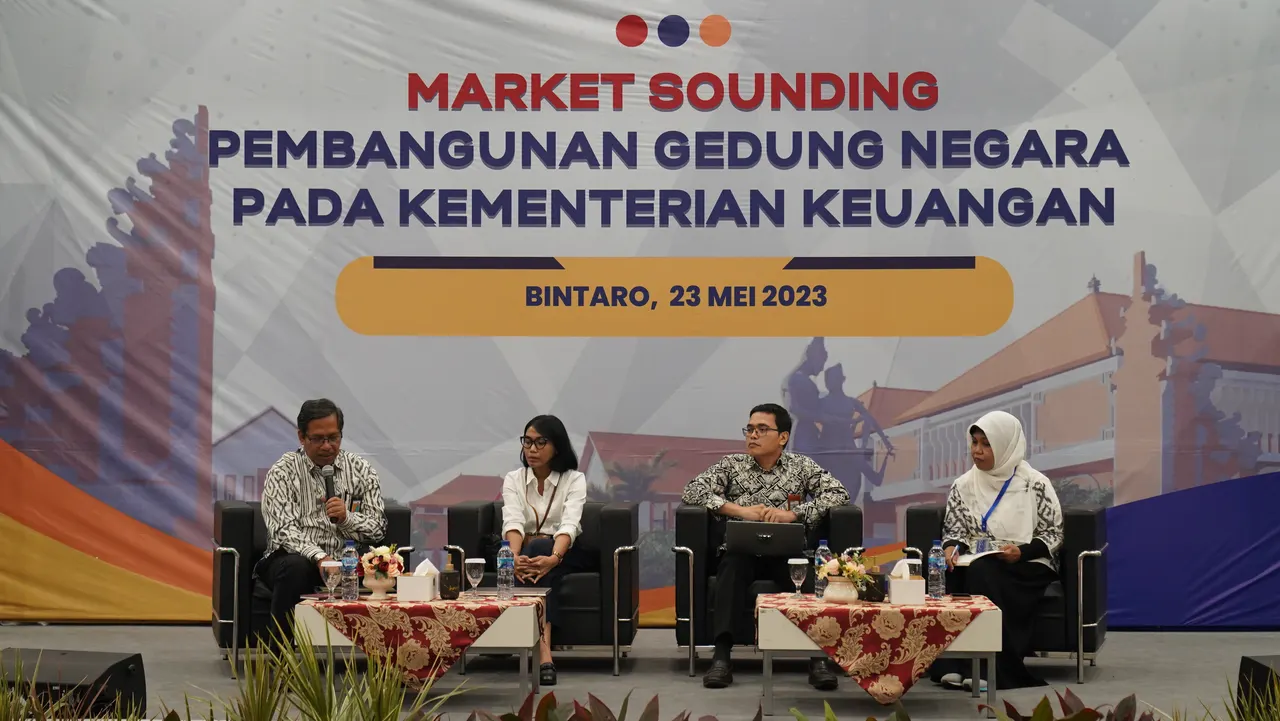 BPPK Selenggarakan Market Sounding Pembangunan Gedung Negara Pada Kementerian Keuangan