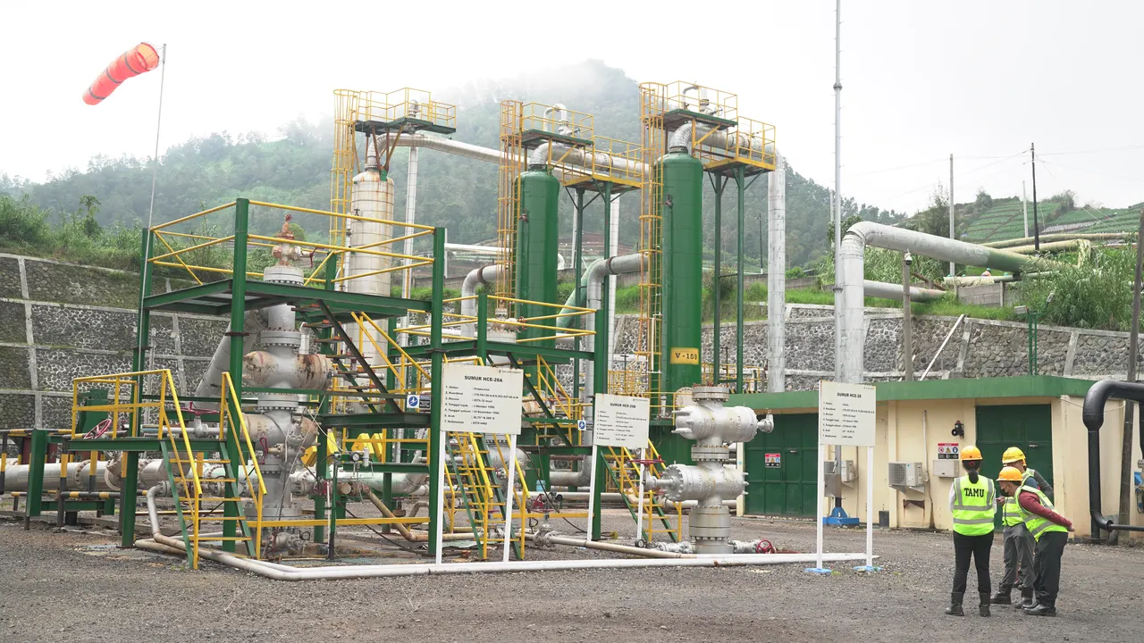 Peserta Pelatihan Penilaian Sumber Daya Energi Terbarukan Berupa Panas Bumi Laksanakan Kegiatan PKL di Dieng