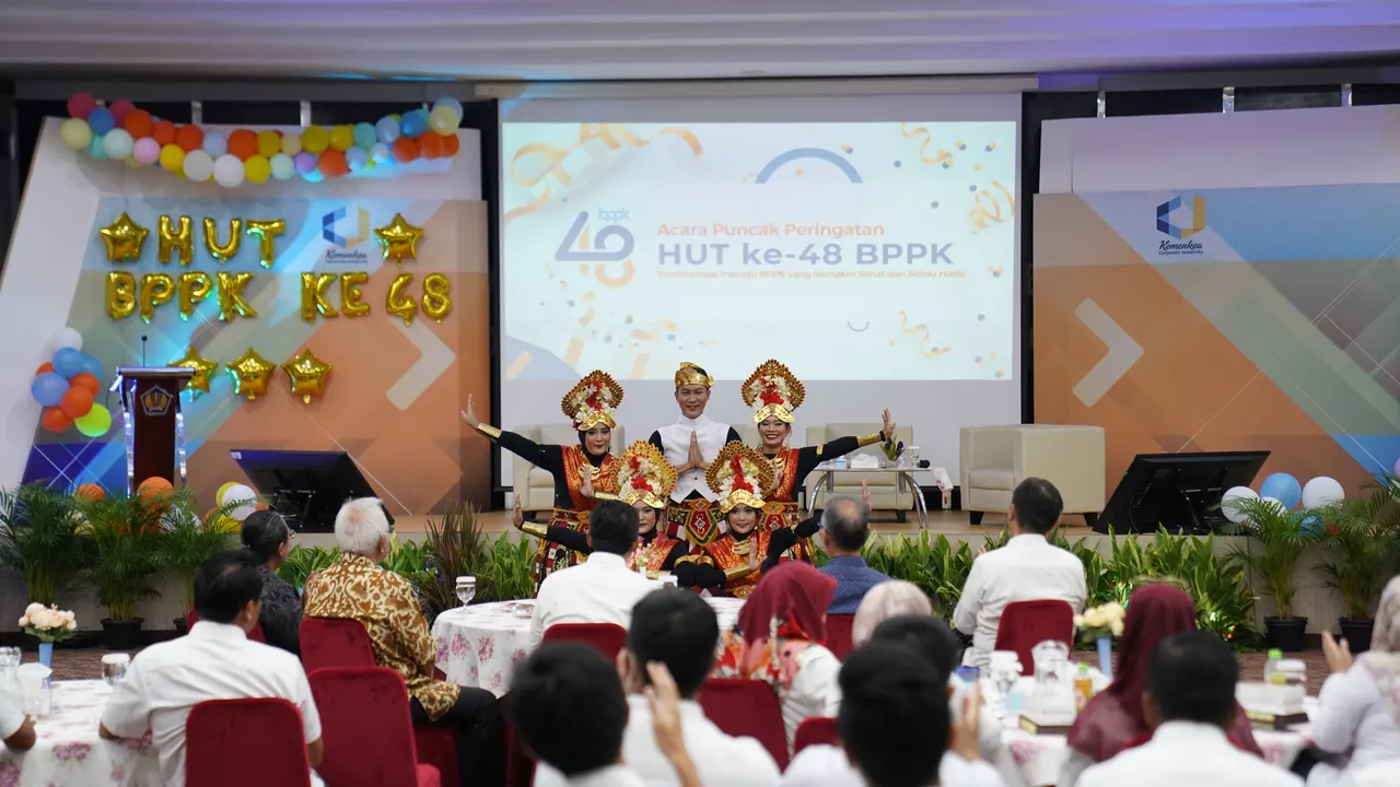 Acara Puncak Peringatan HUT ke-48 BPPK serta Peresmian Focus Room dan Ruang Kerja Komunal