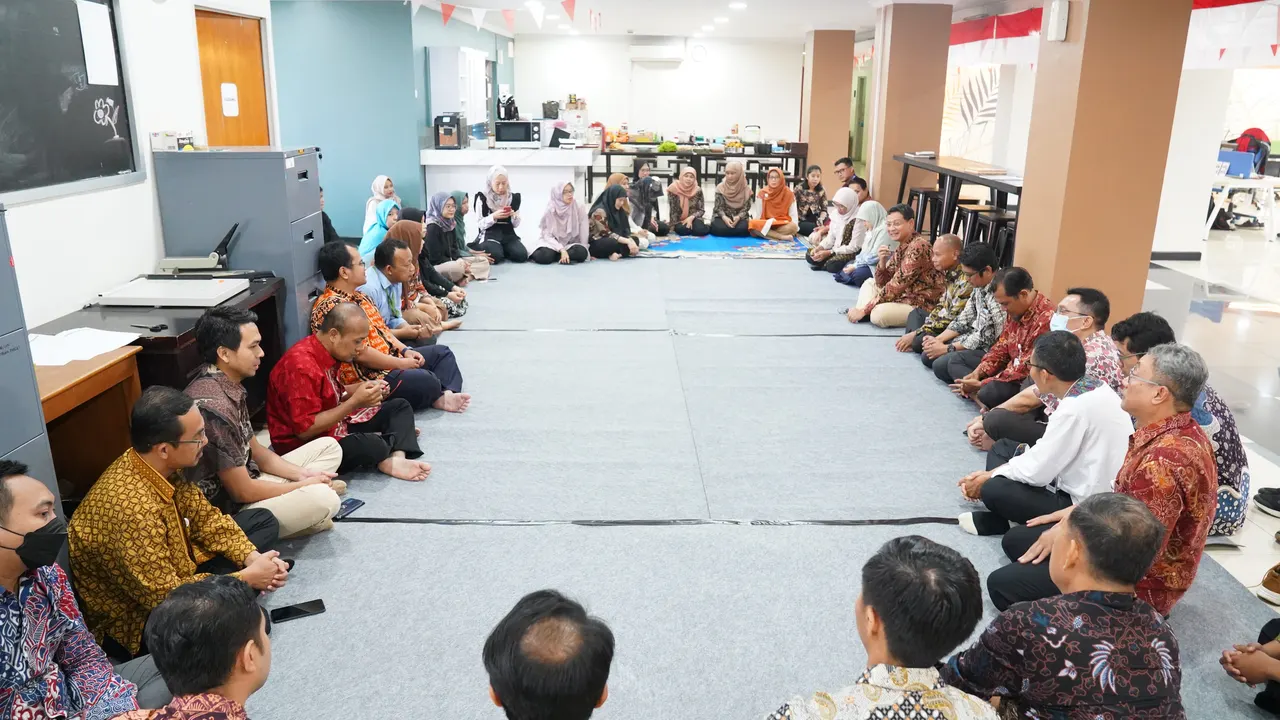 Pusdiklat KNPK Mengadakan Potluck Seru KNPK dan Penyambutan Pegawai yang Mutasi Masuk