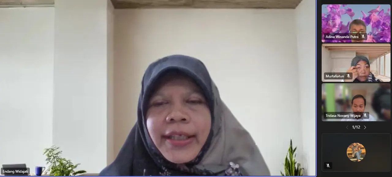 Kepala BDK membuka kegiatan PJJ secara resmi