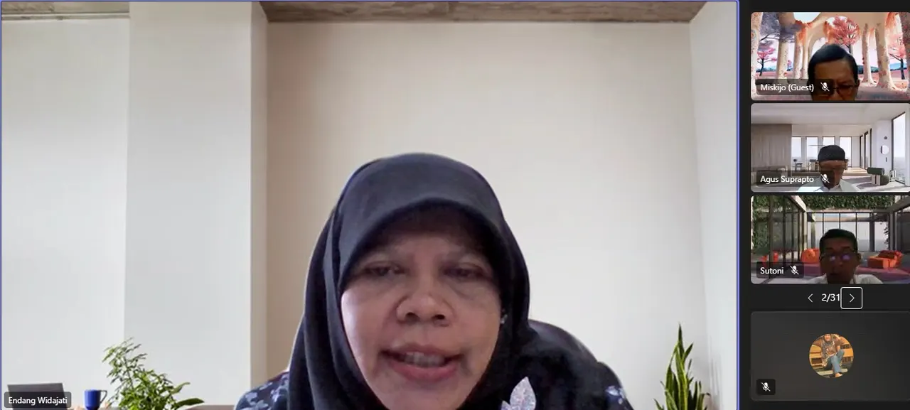 Kepala BDK membuka kegiatan PJJ secara resmi