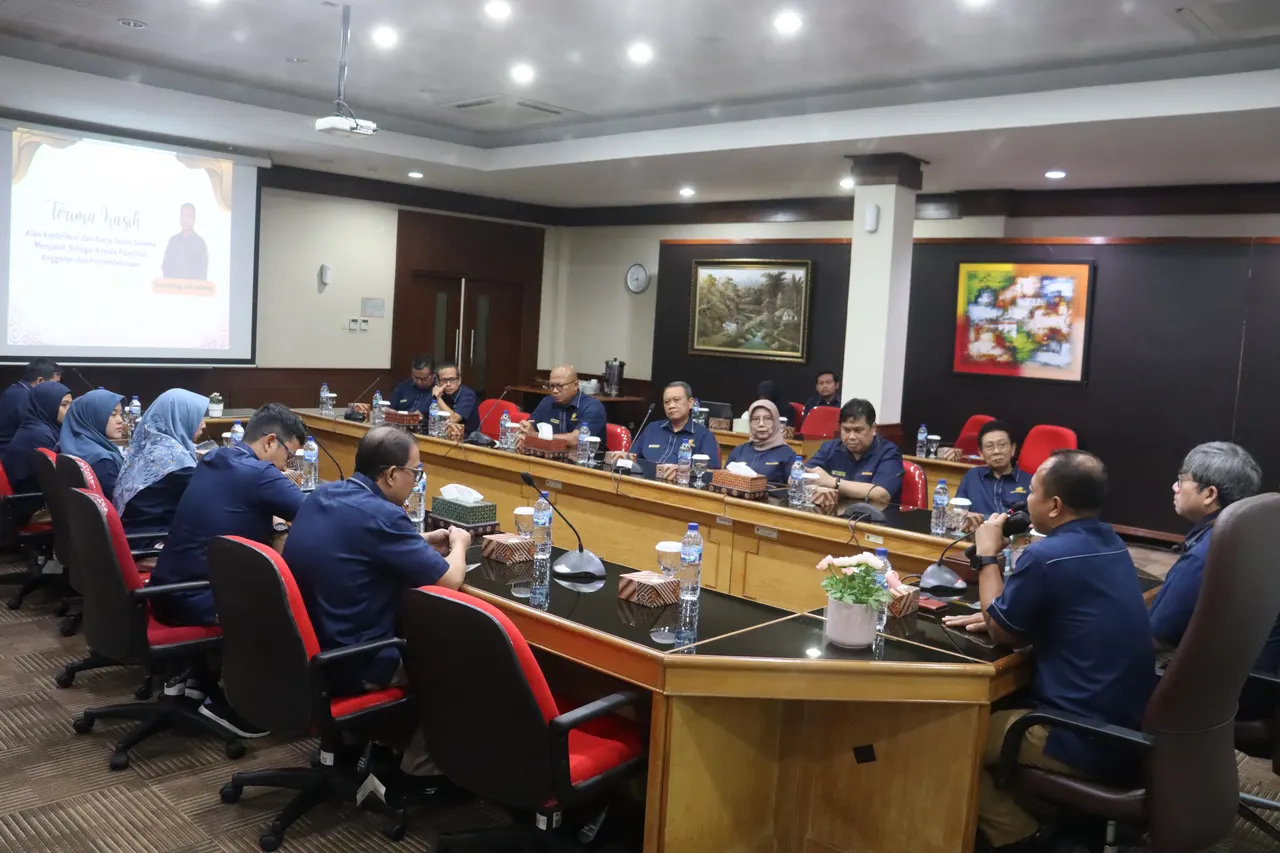 Ucapan Terima Kasih Atas Kinerja Kepala Pusdiklat Anggaran dan Perbendaharaan Sebelumnya (Bambang Juli I.)