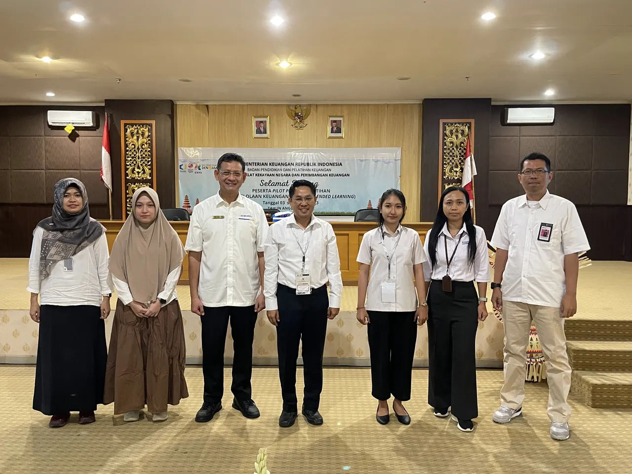 Kepala Pusdiklat KNPK Membuka Pelatihan Pengelolaan Keuangan Daerah (Blended Learning) Angkatan I Tahun 2023