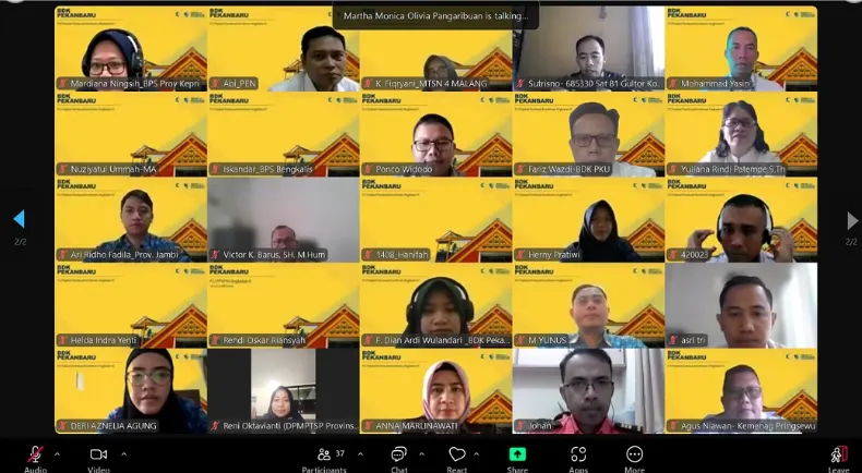 Pembukaan Pelatihan Jarak Jauh: Pejabat Pembuat Komitmen (PPK) Angkatan VI