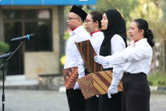 Upacara Peringatan Hari Oeang Republik Indonesia Tahun 2024
