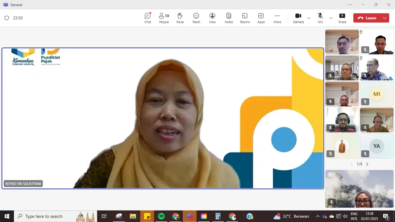 Pusdiklat Pajak Adakan Doa Bersama Mengawali Tahun 2025
