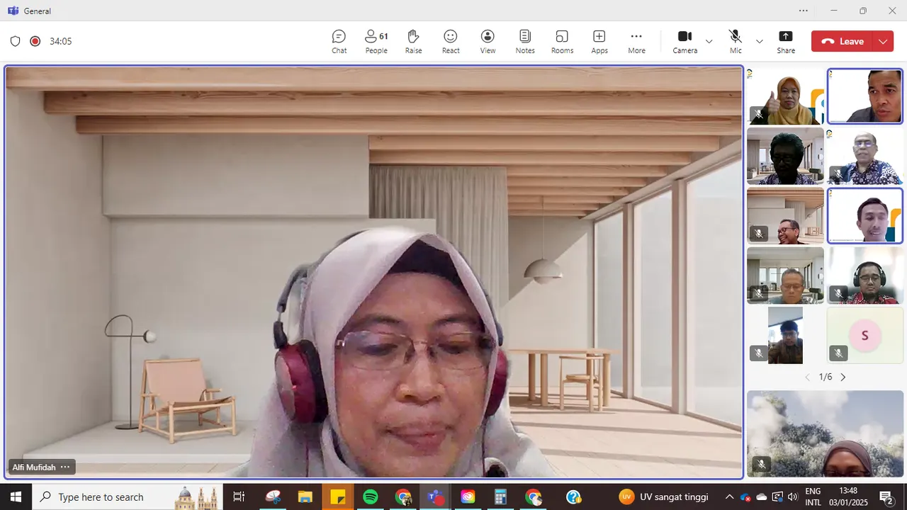 Pusdiklat Pajak Adakan Doa Bersama Mengawali Tahun 2025