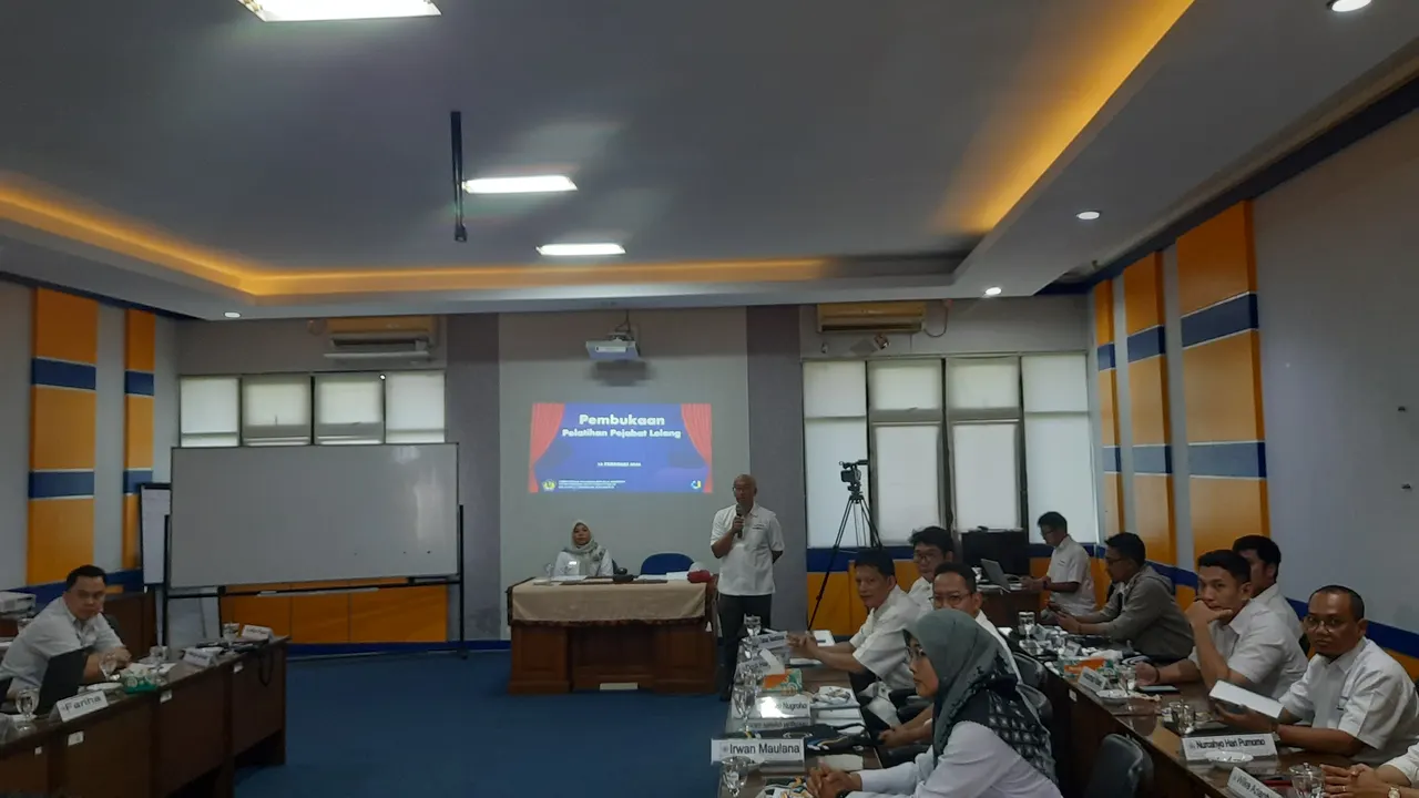 Pembukaan Pelatihan Pejabat Lelang
