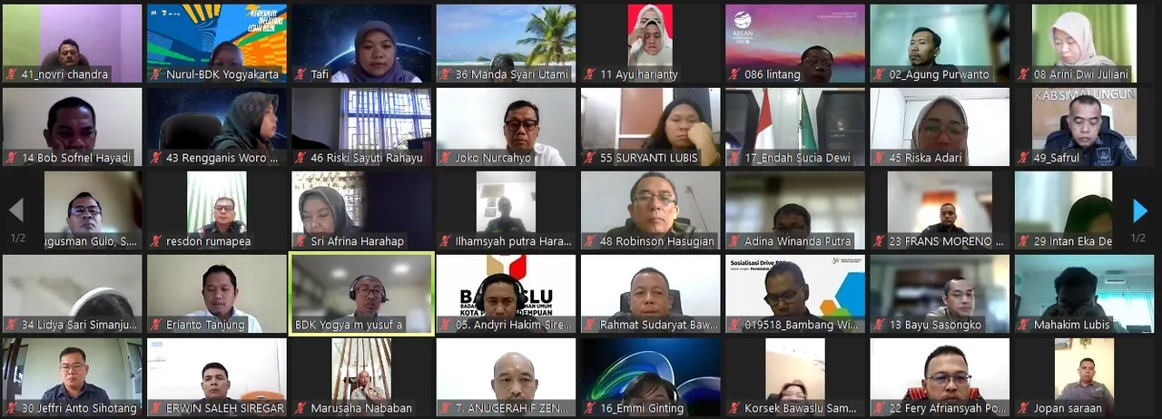 Peserta PJJ Pejabat Pembuat Komitmen Angkatan I
