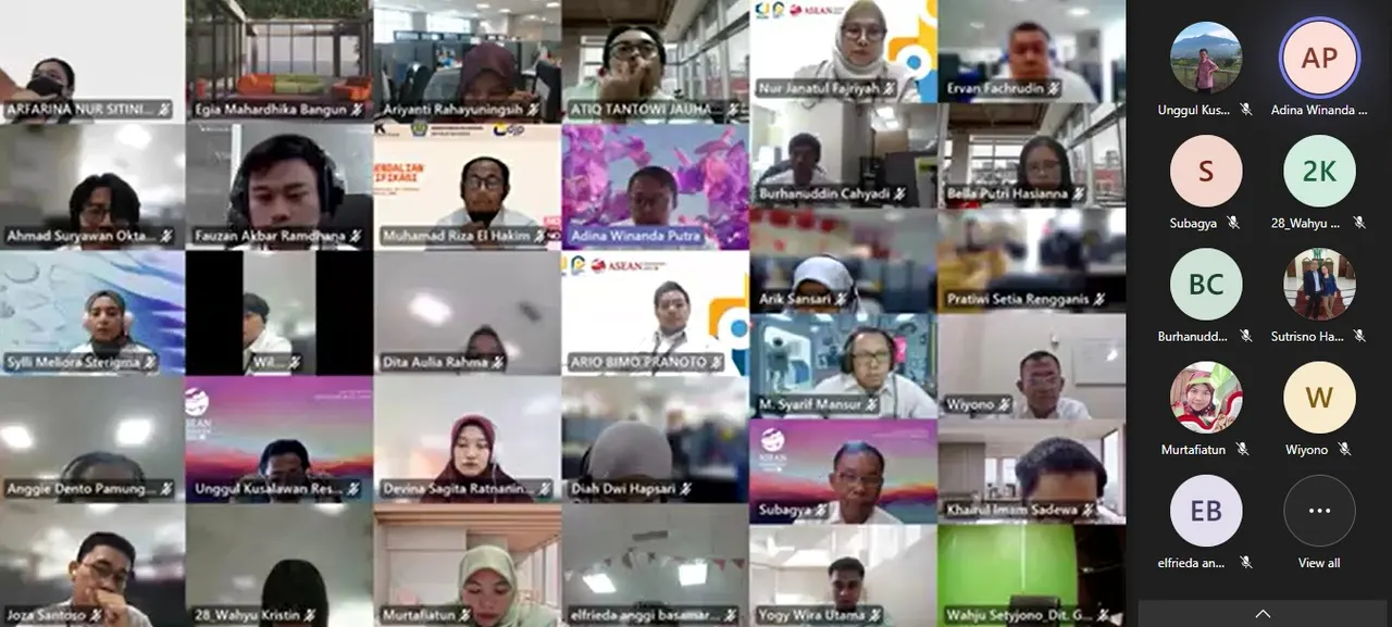 Peserta PJJ Penagihan Pajak dengan Surat Paksa Angkatan I