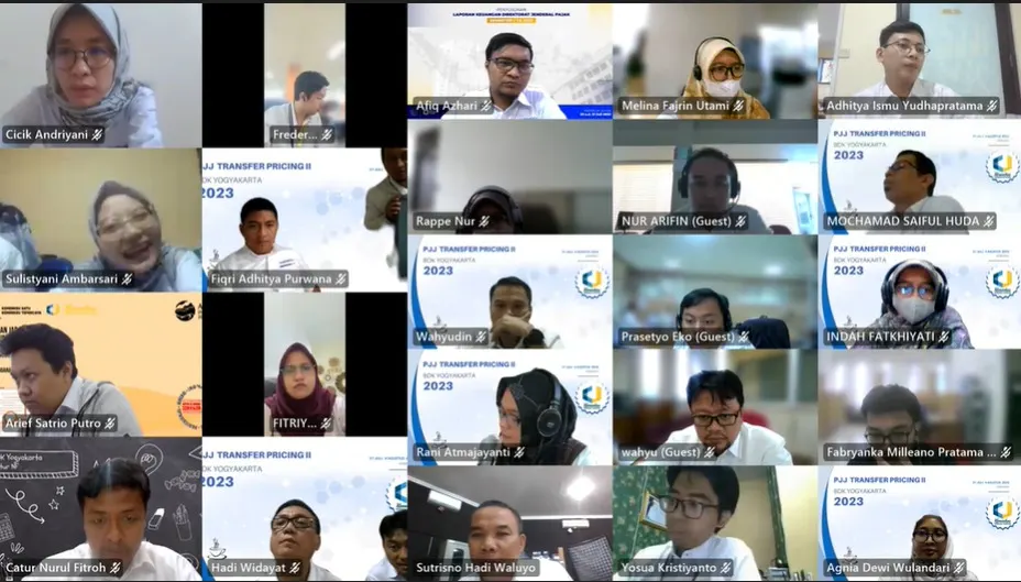 Peserta PJJ Perencanaan Penganggaran Bagi Staf dan PJJ Transfer Pricing II