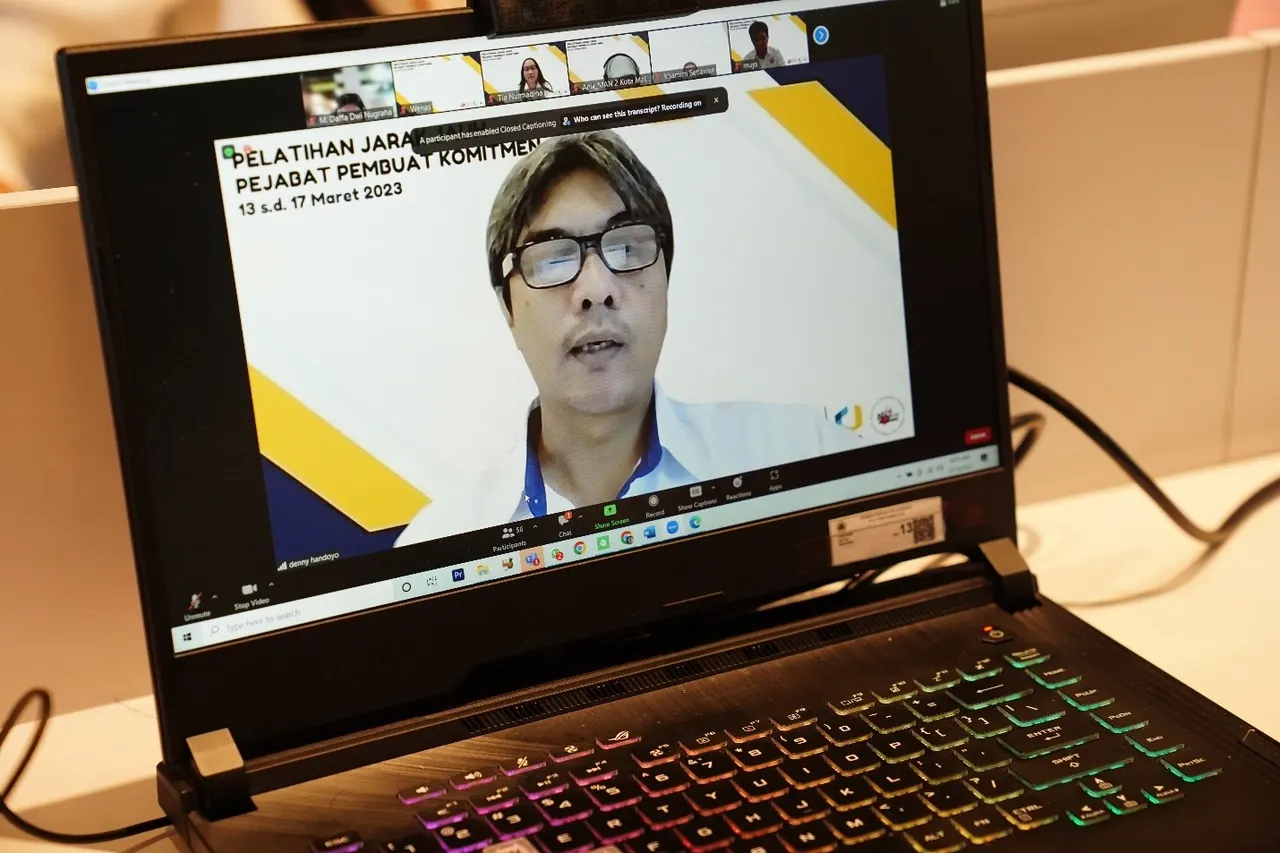 Kepala BDK Palembang membuka PJJ PPK Angkatan I Tahun Anggaran 2023