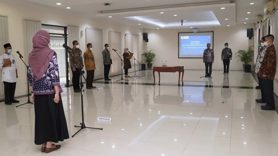 Kepala BPPK Lantik Asesor SDM Aparatur BPPK