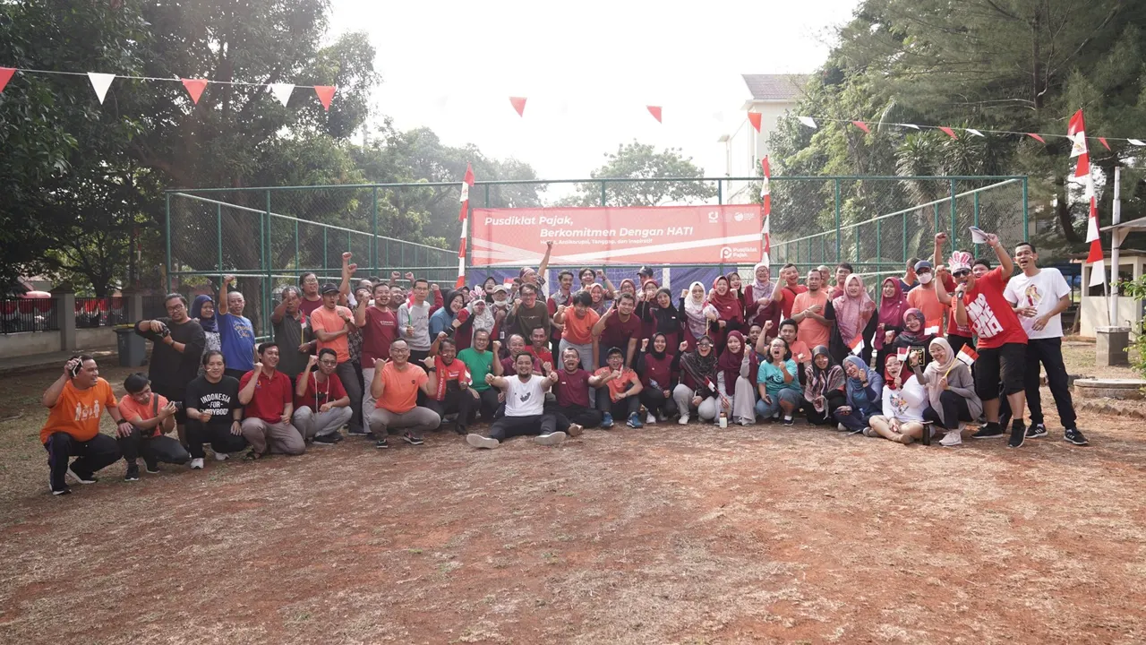 Lomba Peringatan Dirgahayu RI-78 di Pusdiklat Pajak